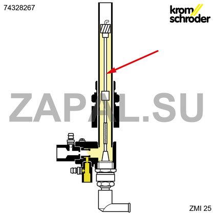 Электродный стержень ZMI 25 L700
