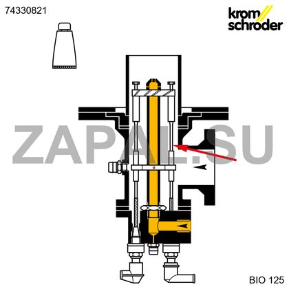 Электродный стержень BR 125 L35