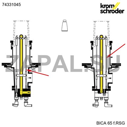 Электродный стержень BIA 65 L285 конструкция Б