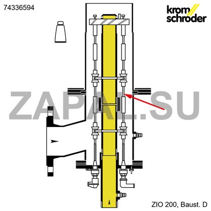 Электродный стержень BR 200 L835