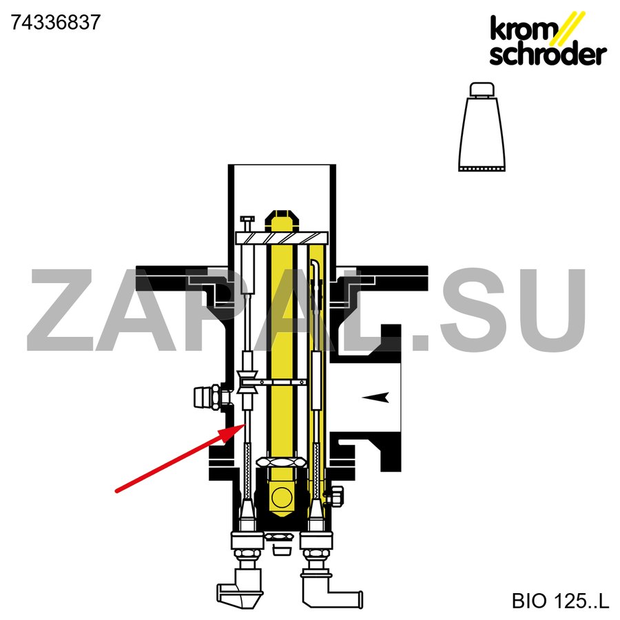 Электродный стержень BR 125 L85
