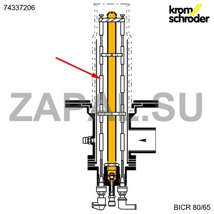 Электродный стержень BICR 80/65 L335