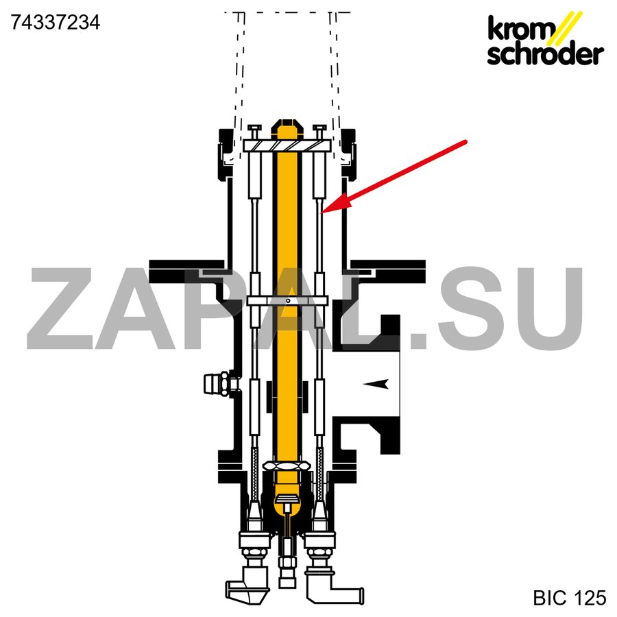 Электрод-стержень BR 125 L35 Z очищенный