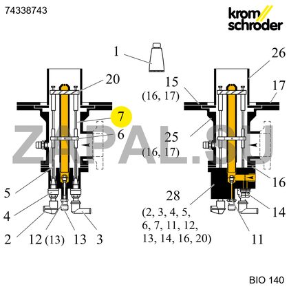 Электрод-стержень BR 140 L135 Z очищенный