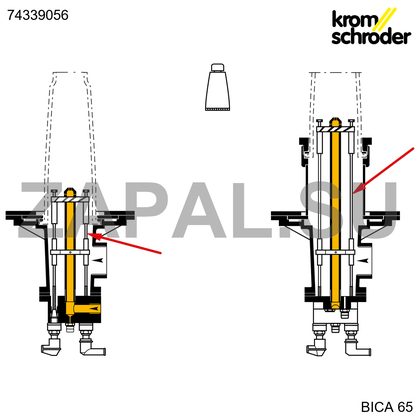 Электродный стержень BIA 65 L535