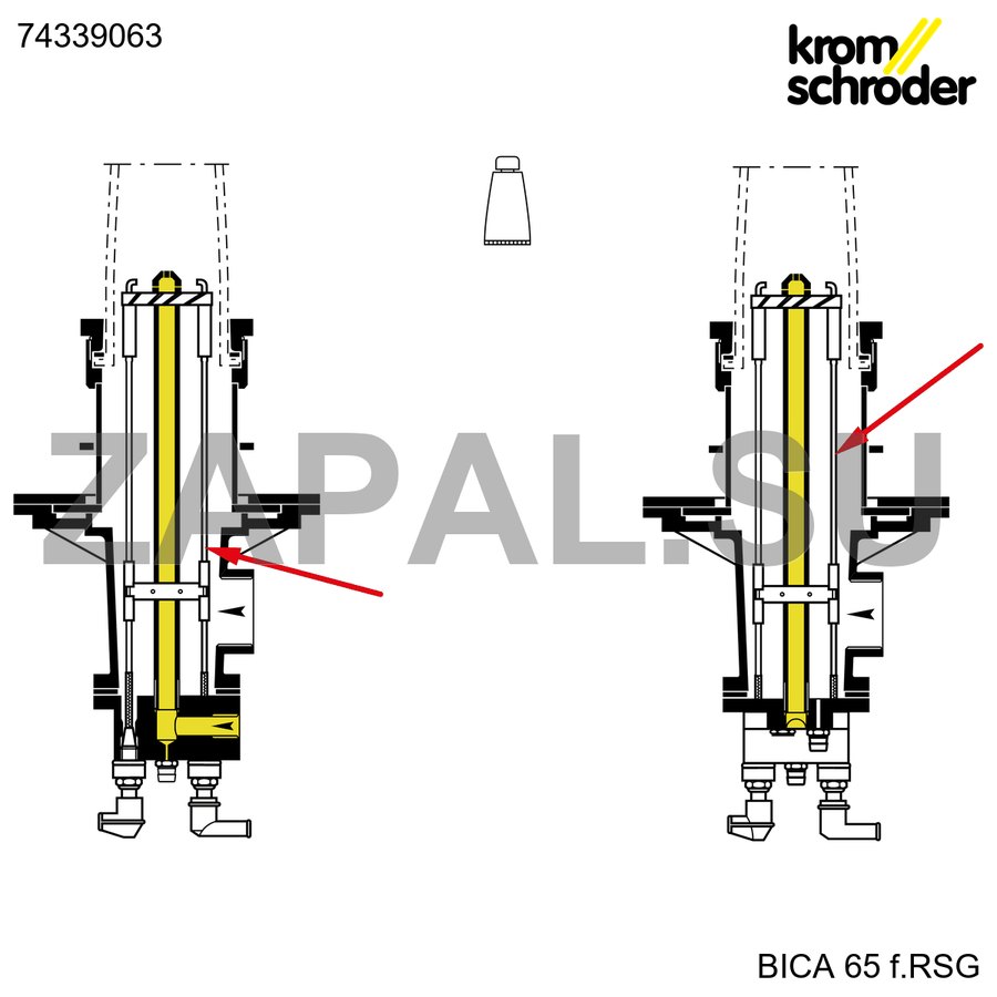 Электродный стержень BIA 65 L285