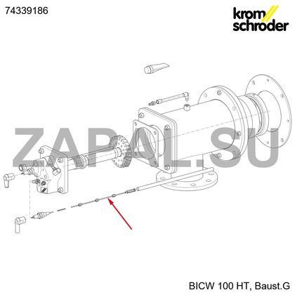 Электрод-стержень BR 100 L135 Z очищенный