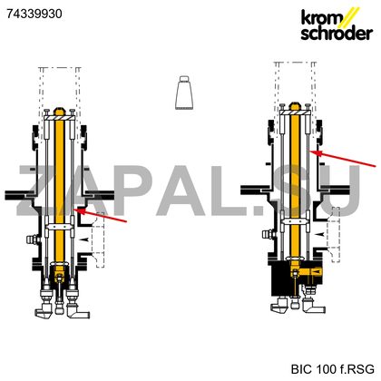 Электрод-стержень BR 100 L335 Z очищенный