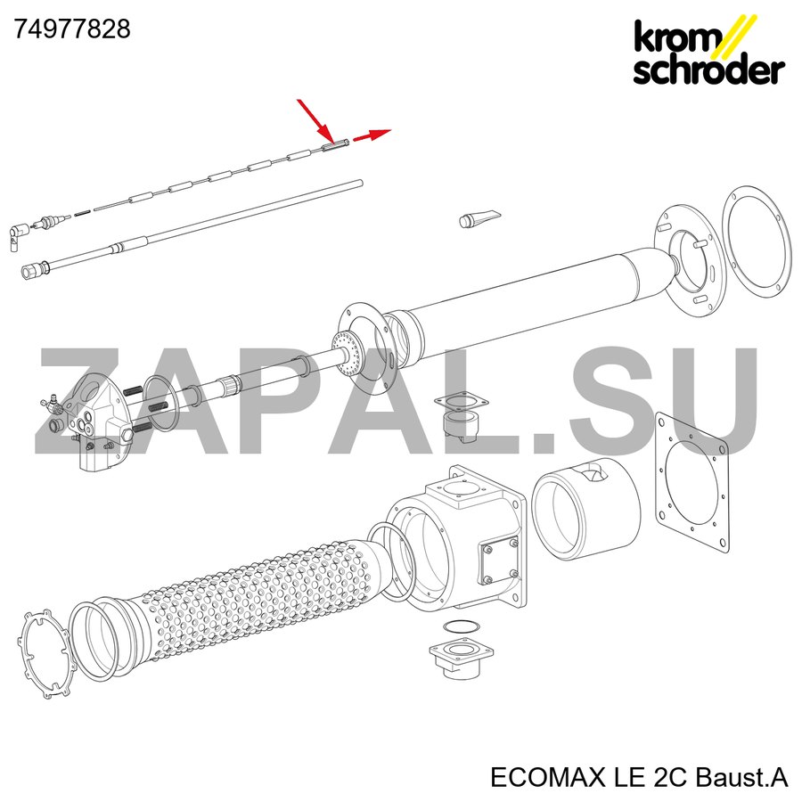 Электрод ECO LE 1/2 L545 открытый