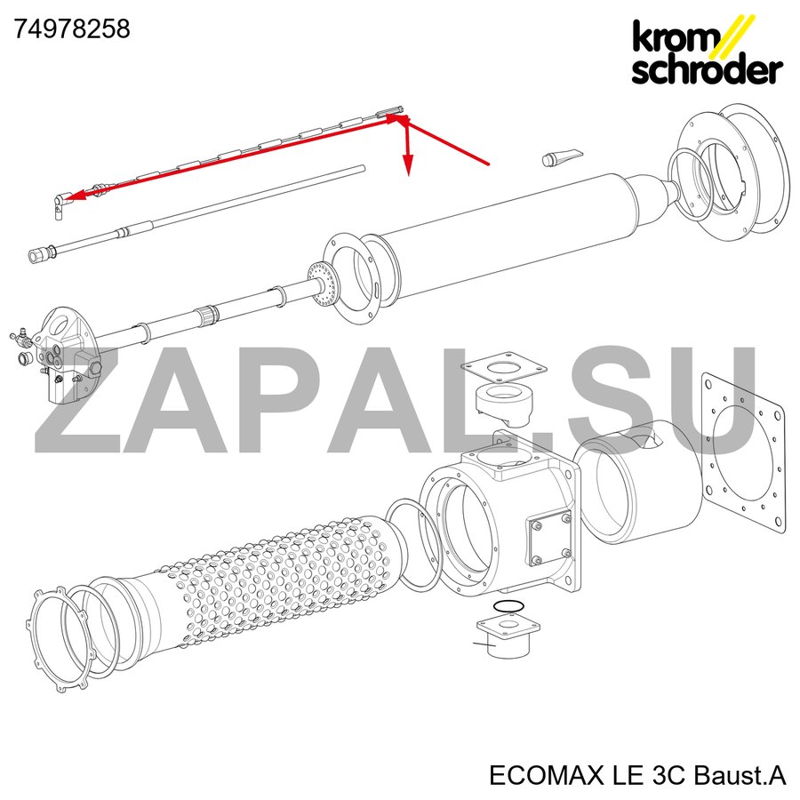 Электрод ECO LE 3 L645 открытый