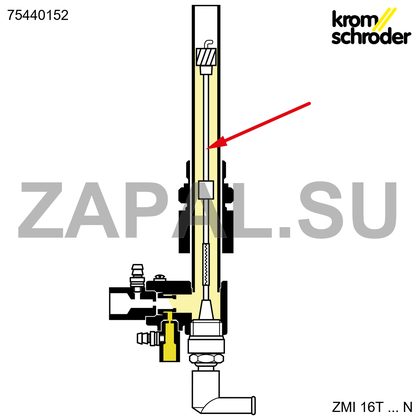 Электродный стержень ZMI 16 L200