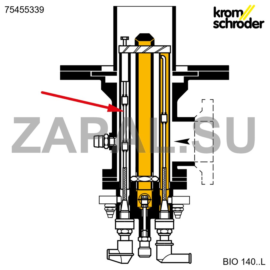 Электрод-стержень BR 140 L35 Z очищенный